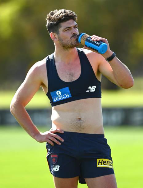 angus-brayshaw-of-the-demons-has-a-drink-during-a-melbourne-demons-picture-id1357375600.jpg